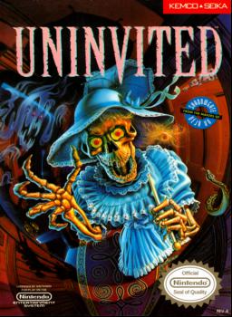 Discover Uninvited NES, a classic horror adventure game. Solve intricate puzzles and uncover eerie secrets. Play now for a unique thrill!