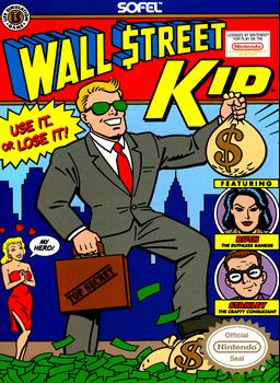 Explore Wall Street Kid NES - A top finance strategy game. Climb your way to fortune!