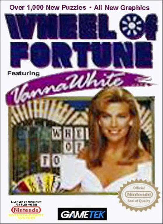 Play Wheel of Fortune starring Vanna White for NES. Relive the classic puzzle game show experience!