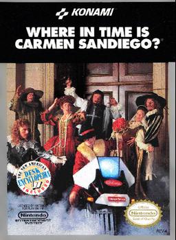 Explore history in 'Where in Time is Carmen Sandiego'. Solve puzzles and track Carmen across time in this classic NES game.