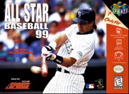 Discover All-Star Baseball '99 for Nintendo 64. A top N64 sports game with realistic gameplay, released in 1999.