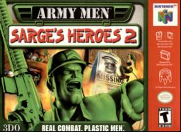Play Army Men: Sarge's Heroes 2 on Nintendo 64. Experience thrilling action and strategy. Join Sarge's epic missions!