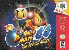 Baku Bomberman 2 is a classic puzzle-action game for Nintendo 64. Enjoy thrilling multiplayer battles with friends or challenge the single-player story mode.
