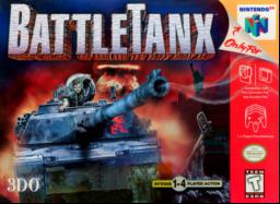 Engage in explosive tank battles in Battle Tanx for N64. Command powerful tanks, strategize, & conquer. Intense combat, addictive gameplay!