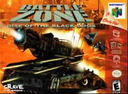 Explore Battlezone: Rise of the Black Dogs for N64 - a thrilling sci-fi shooter with engaging multiplayer modes.