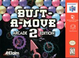 Play Bust-A-Move 2: Arcade Edition on Nintendo 64. Classic puzzle gameplay at its best.