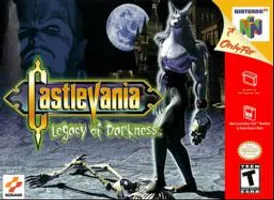 Explore the dark realms in Castlevania: Legacy of Darkness for Nintendo 64. Discover action, adventure, and horror.