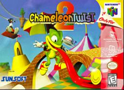 Explore Chameleon Twist 2 on Nintendo 64, a classic adventure game. Dive into unique action-packed gameplay now!