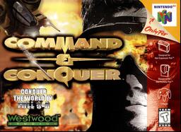 Experience Command & Conquer on Nintendo 64. Enjoy compelling strategy gameplay and classic action.