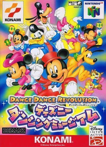 Play Dance Dance Revolution Disney Dancing Museum on Nintendo 64. Experience an engaging dance adventure with Disney characters!