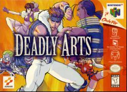 Explore Deadly Arts on Nintendo 64. Top action adventure fighting game with stunning graphics and engaging gameplay.