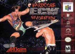 Experience the adrenaline-fueled ECW Hardcore Revolution on the Nintendo 64. Relive wrestling's iconic Attitude Era with brutal matches and intense gameplay.