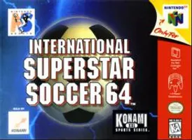 Discover International Superstar Soccer 64, a classic Nintendo 64 sports game. Enjoy multiplayer soccer action with friends. Get the full game details here.