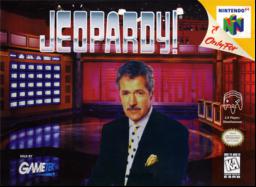 Play Jeopardy! on Nintendo 64. Challenge your brain with this classic quiz game. Historical trivia, competitive gameplay!