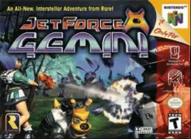 Jet Force Gemini is a beloved 3D action-adventure game for Nintendo 64, developed by Rare. Explore diverse planets, battle alien invaders, and uncover secrets.
