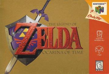 Explore Hyrule in Legend of Zelda: Ocarina of Time for Nintendo 64. Embark on an epic adventure with Link!