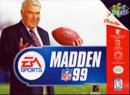 Experience Madden NFL 99 on Nintendo 64. Discover gameplay, features, and ratings of this iconic sports title.