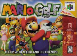 Play Mario Golf on Nintendo 64 - A top sports, multiplayer game with engaging courses and characters.