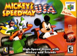 Discover Mickey Speedway USA for Nintendo 64. Join Mickey and friends in this thrilling racing game. Explore more on Googami!