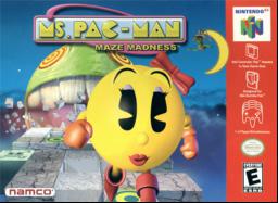 Play Ms. Pac-Man Maze Madness on Nintendo 64. Discover exciting mazes and thrilling challenges!