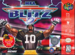 Discover NFL Blitz, the action-packed sports game on Nintendo 64. Relive the excitement!