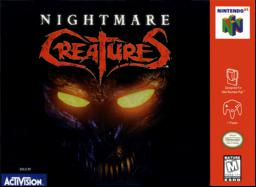 Explore the action-packed, horror-filled world of Nightmare Creatures on Nintendo 64. Dive into the adventure today!