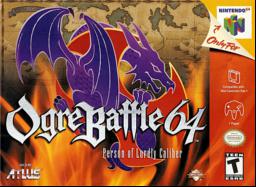 Experience the strategic fantasy RPG, Ogre Battle 64, released on Nintendo 64. Dive into epic medieval battles!