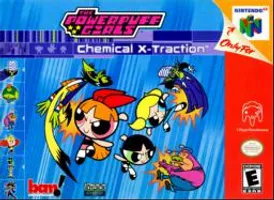 Experience the action-packed adventure in Powerpuff Girls: Chemical X-traction for Nintendo 64