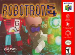 Dive into Robotron 64 on Nintendo 64! Discover intense arcade action and save humanity. Play now!