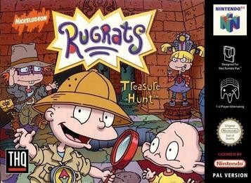 Explore the Rugrats Treasure Hunt on Nintendo 64. Join the adventure!