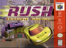 Experience thrilling races with San Francisco Rush Extreme Racing on Nintendo 64.