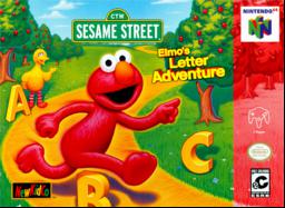 Discover Sesame Street Elmo's Letter Adventure for Nintendo 64. Engage in fun learning activities with Elmo!