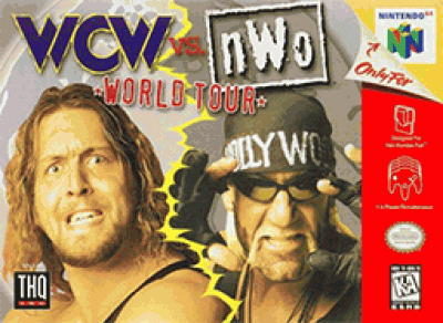Play WCW vs NWO World Tour on Nintendo 64. Exciting wrestling action, unlockable characters, and engaging gameplay!