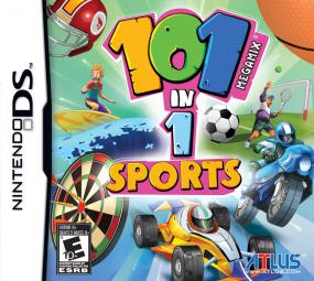 Discover 101-in-1 Sports Megamix for Nintendo DS. Enjoy diverse sports games in one package. Join the action now!
