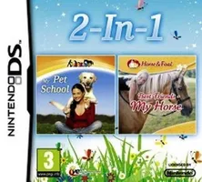 Discover 2-in-1 My Pet School and My Horse for Nintendo DS. Enjoy a blend of pet care and horse riding!