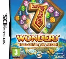 Explore ancient ruins and uncover hidden secrets in 7 Wonders: Treasures of Seven for Nintendo DS. Engage in strategic puzzling adventures.