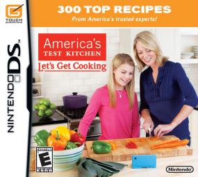 Explore America's Test Kitchen: Let's Get Cooking on Nintendo DS. Enjoy unique recipes and cooking tips.