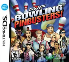 Experience AMF Bowling Pinbusters on Nintendo DS – a top sports game. Perfect for bowling fans & competitive players.