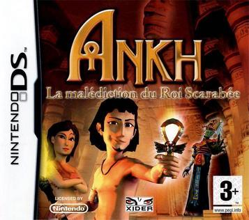 Explore Ankh: Curse of the Scarab King on Nintendo DS. Classic adventure with puzzles and Egyptian lore.