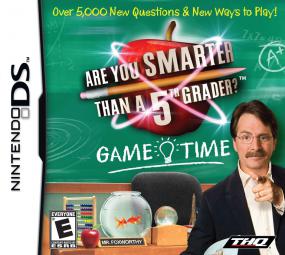 Play Are You Smarter Than A 5th Grader? Game Time on Nintendo DS. Test your knowledge and have fun!