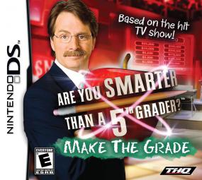 Play Are You Smarter Than a 5th Grader: Make the Grade on Nintendo DS. Test your knowledge and fun learning!