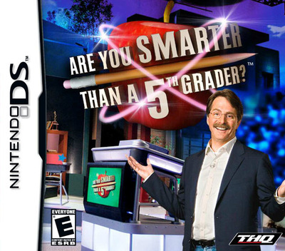 Play 'Are You Smarter Than a 5th Grader?' on Nintendo DS. Test your knowledge with fun quizzes and challenges!