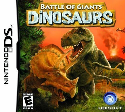 Explore the prehistoric world with Battle of Giants: Dinosaurs on Nintendo DS. Epic battles and thrilling adventures await!