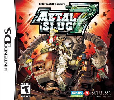 Discover Metal Slug 7 on Nintendo DS - an action-packed shooter game with intense missions and thrilling gameplay.