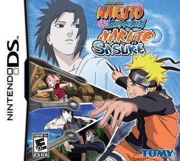 Experience epic battles in Naruto Shippuden: Naruto vs Sasuke for Nintendo DS. Action, strategy, and adventure await!