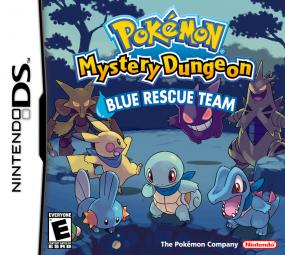 Explore dungeons in 'Pokemon Mystery Dungeon Blue Rescue Team' on Nintendo DS. Uncover secrets and save the day!