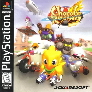 Discover Chocobo Racing for PlayStation, a thrilling fantasy racing game.