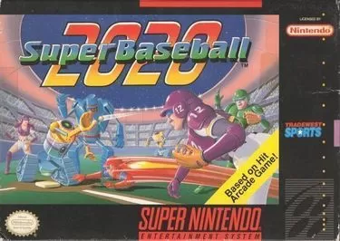 Play 2020 Super Baseball on SNES, a thrilling sports strategy game set in the future. Join futuristic baseball battles now!
