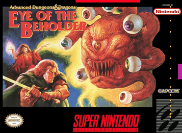 Explore AD&D Eye of the Beholder on SNES. Dive into medieval fantasy, strategy, and RPG adventure.