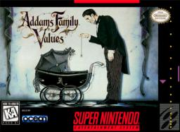 Explore the kooky Addams Family world in this classic SNES game. Guide the family through hilarious adventures with RPG elements. Retro horror fun!